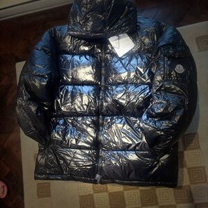 Moncler Glossy Black Down Jacket